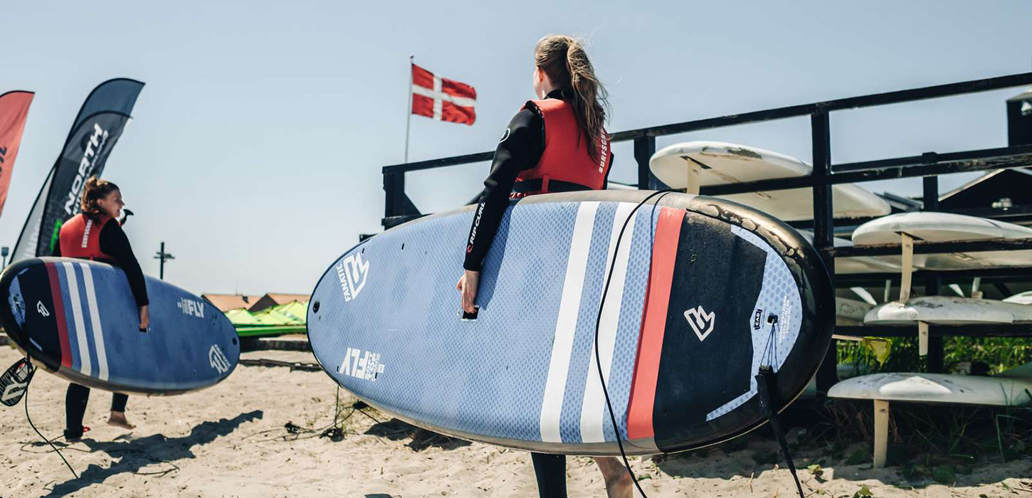 Surf i Hvide Sande