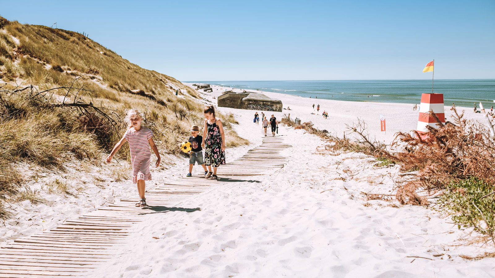 Badeferie ved søndervig
