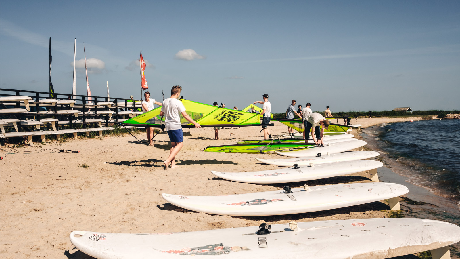 Vandsport i Hvide Sande