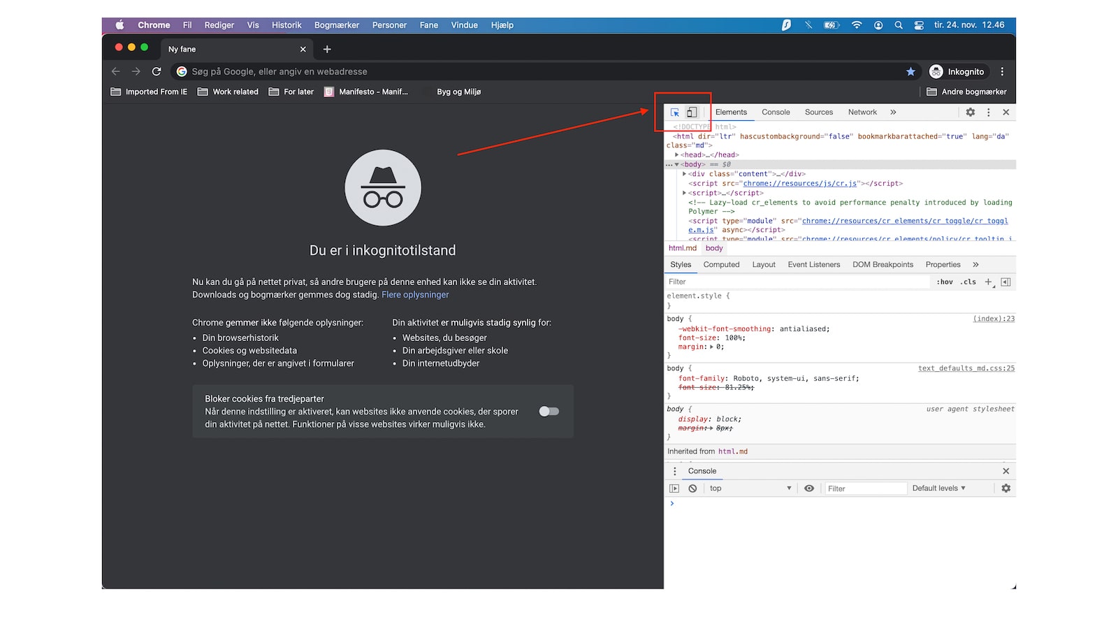 Desktop iOS - Chrome 2