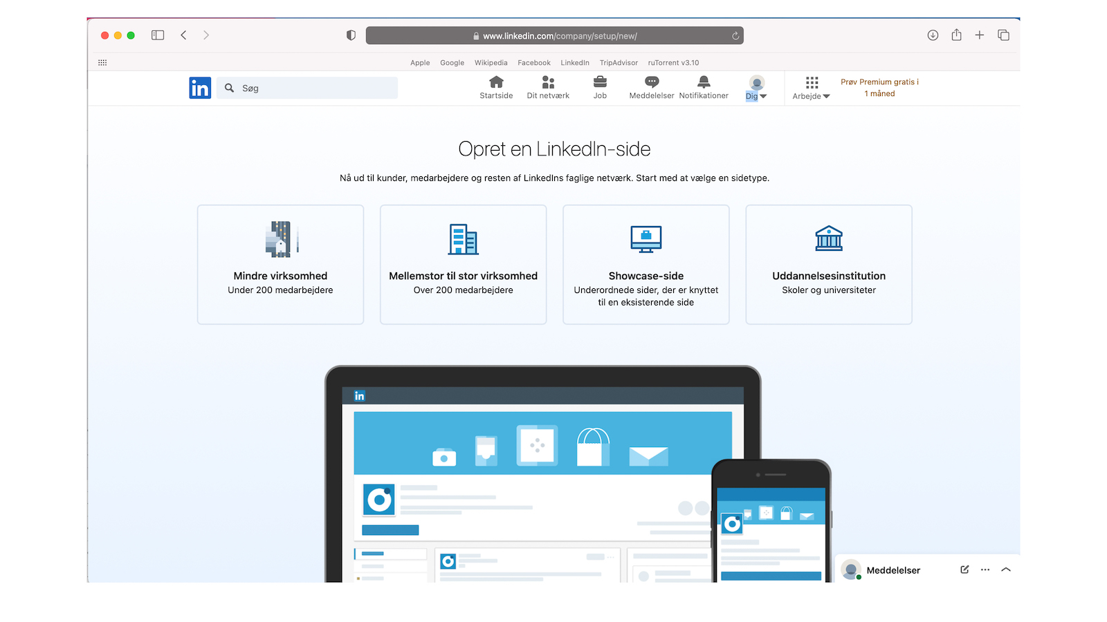 LinkedIn - Virksomhed 2