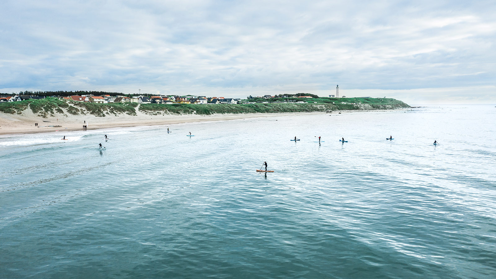 Surfing ved Hirtshals