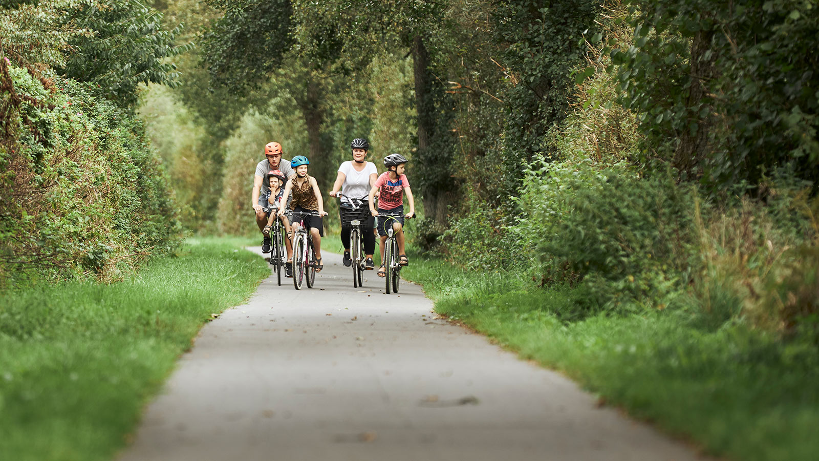 Cykling på Bindeballestien