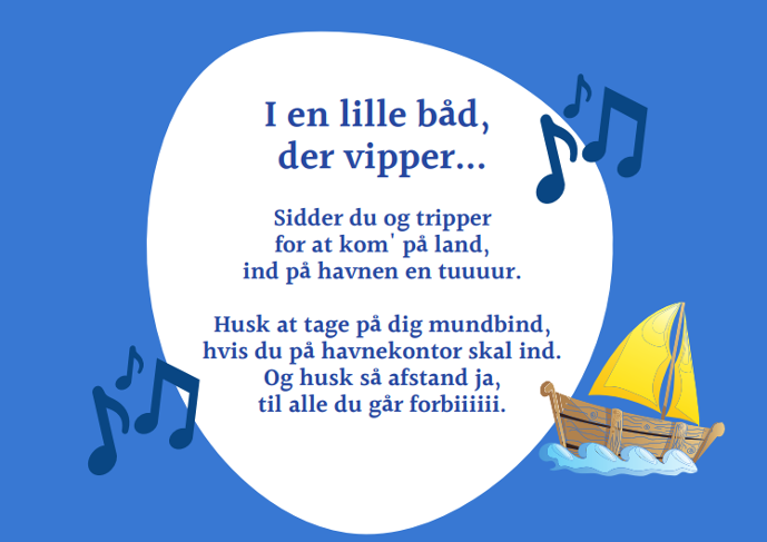 Lille båd der gynger