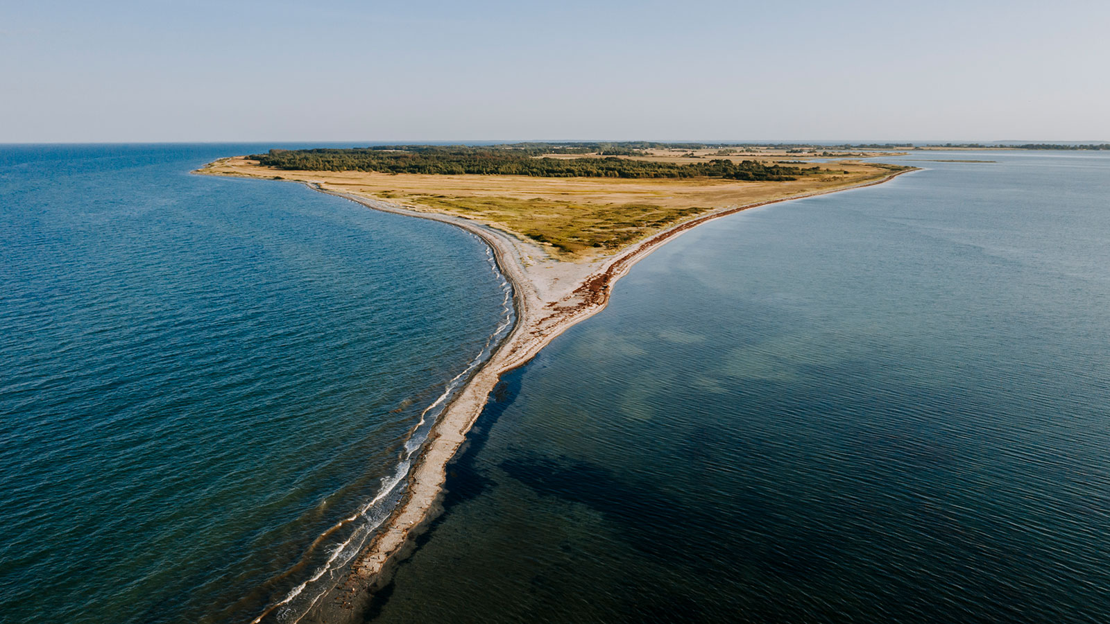 Luftfoto af Endelave