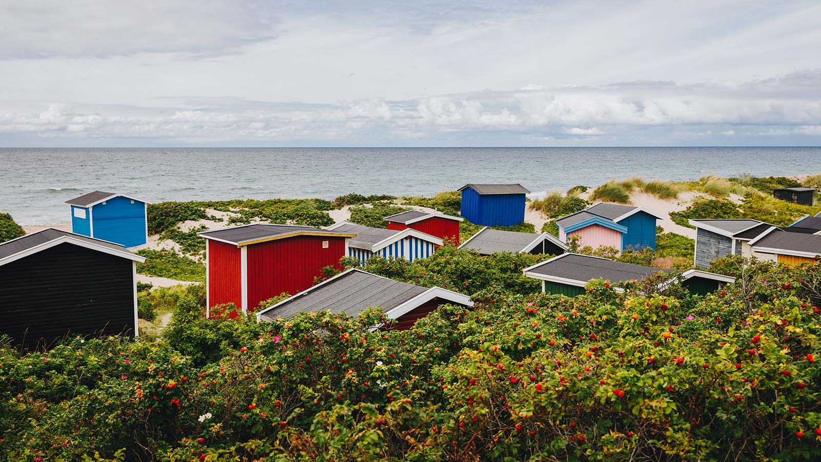 Strandhytter i Tisvildeleje