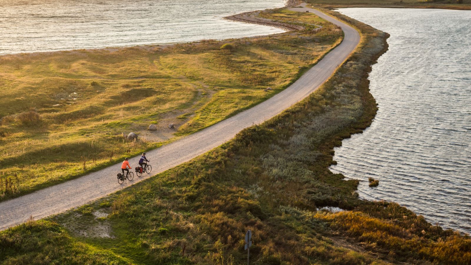 Cyklister på Fynshoved